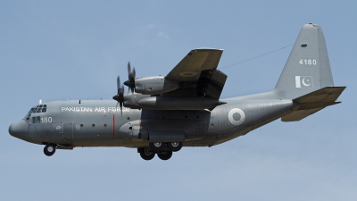 Photo ID 113869 by Thomas Ziegler - Aviation-Media. Pakistan Air Force Lockheed C 130E Hercules L 382, 4180