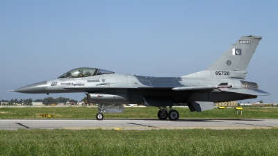 Photo ID 113858 by Thomas Ziegler - Aviation-Media. Pakistan Air Force General Dynamics F 16A Fighting Falcon, 85728