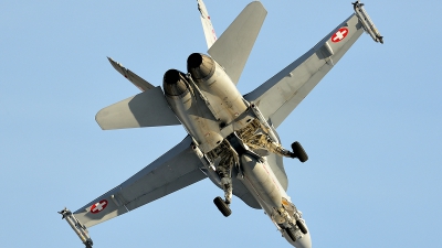 Photo ID 114013 by Martin Thoeni - Powerplanes. Switzerland Air Force McDonnell Douglas F A 18C Hornet, J 5008