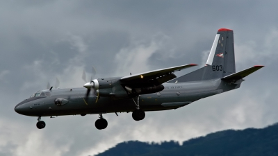 Photo ID 114478 by Sven Zimmermann. Hungary Air Force Antonov An 26, 603