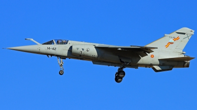 Photo ID 114174 by Jesus Benitez. Spain Air Force Dassault Mirage F1M, C 14 70