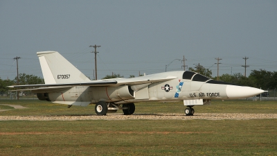 Photo ID 114258 by Paul Newbold. USA Air Force General Dynamics F 111A Aardvark, 67 0057