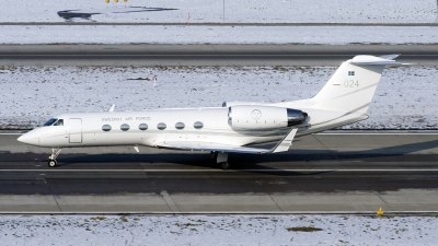 Photo ID 114487 by Joop de Groot. Sweden Air Force Gulfstream Aerospace Tp102C Gulfstream IV, 102004