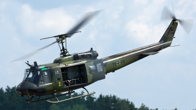 Photo ID 114724 by Thomas Ziegler - Aviation-Media. Germany Army Bell UH 1D Iroquois 205, 72 79