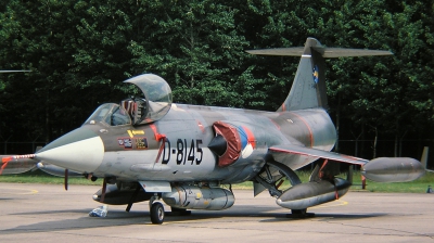 Photo ID 14861 by Arie van Groen. Netherlands Air Force Lockheed RF 104G Starfighter, D 8145