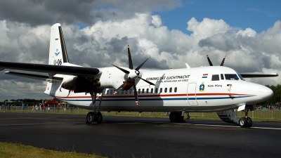 Photo ID 114884 by Thomas Ziegler - Aviation-Media. Netherlands Air Force Fokker 50, U 06