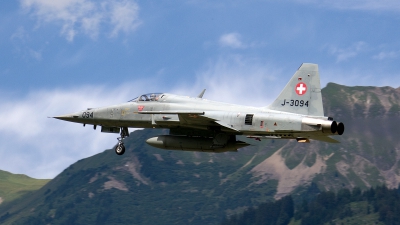 Photo ID 114988 by Jan Eenling. Switzerland Air Force Northrop F 5E Tiger II, J 3094