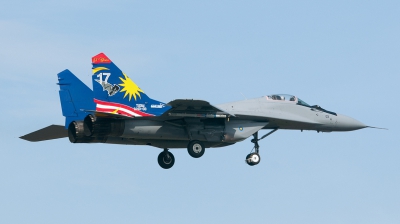 Photo ID 115016 by Pieter Stroobach. Malaysia Air Force Mikoyan Gurevich MiG 29N, M43 03