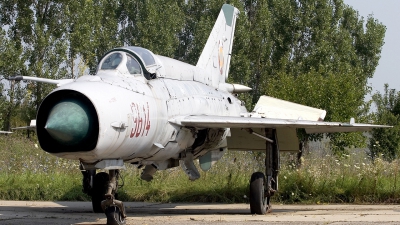 Photo ID 14997 by Chris Lofting. Romania Air Force Mikoyan Gurevich MiG 21MF, 9614