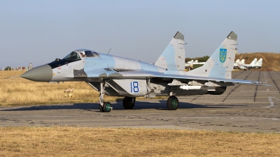 Photo ID 115985 by Chris Lofting. Ukraine Air Force Mikoyan Gurevich MiG 29 9 13, 18 BLUE