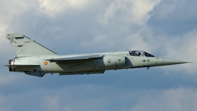 Photo ID 116035 by Thomas Ziegler - Aviation-Media. Spain Air Force Dassault Mirage F1CE M, C 14 17