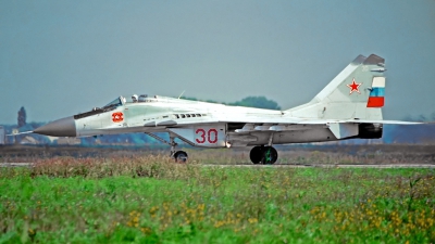 Photo ID 116488 by Sven Zimmermann. Russia Air Force Mikoyan Gurevich MiG 29 9 12, 30 RED