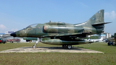 Photo ID 116877 by Carl Brent. Malaysia Air Force Douglas A 4PTM Skyhawk, M32 30