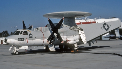 Photo ID 117119 by David F. Brown. USA Navy Grumman E 2C Hawkeye, 163848