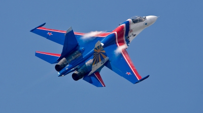 Photo ID 117339 by Alan Worsley. Russia Air Force Sukhoi Su 27UB, 20 BLUE