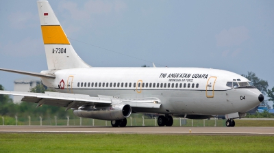 Photo ID 117184 by Alan Worsley. Indonesia Air Force Boeing 737 282 Adv, A 7304