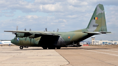 Photo ID 117303 by Carl Brent. Romania Air Force Lockheed C 130B Hercules L 282, 5927