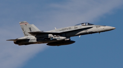 Photo ID 15227 by Paul Filmer - skippyscage photography. USA Marines McDonnell Douglas F A 18A Hornet, 163133