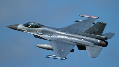 Photo ID 117420 by Thomas Ziegler - Aviation-Media. Netherlands Air Force General Dynamics F 16A Fighting Falcon, J 006