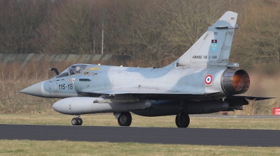 Photo ID 117539 by Joan le Poole. France Air Force Dassault Mirage 2000C, 99