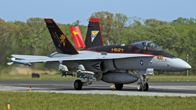 Photo ID 117588 by David F. Brown. USA Navy McDonnell Douglas F A 18C Hornet, 164250