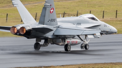 Photo ID 117842 by Alex van Noye. Switzerland Air Force McDonnell Douglas F A 18C Hornet, J 5010