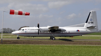 Photo ID 117728 by Bart Hoekstra. Netherlands Air Force Fokker 50, U 06