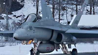 Photo ID 117727 by Simone Gazzola. Switzerland Air Force McDonnell Douglas F A 18C Hornet, J 5013