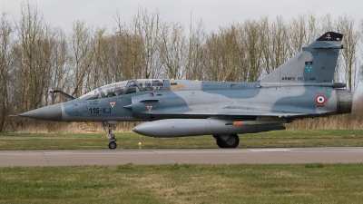 Photo ID 118304 by Bert van Wijk. France Air Force Dassault Mirage 2000B, 523