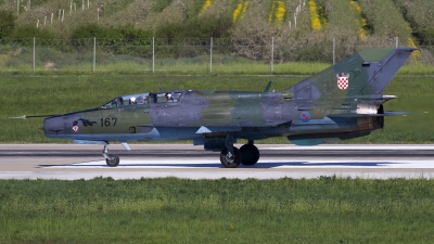 Photo ID 118364 by Chris Lofting. Croatia Air Force Mikoyan Gurevich MiG 21UMD, 167