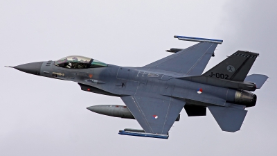Photo ID 118149 by Tobias Ader. Netherlands Air Force General Dynamics F 16AM Fighting Falcon, J 002