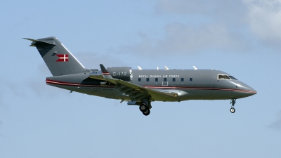 Photo ID 118312 by Joop de Groot. Denmark Air Force Canadair CL 600 2B16 Challenger 604, C 172