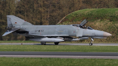 Photo ID 118395 by Rainer Mueller. Germany Air Force McDonnell Douglas F 4F Phantom II, 37 92