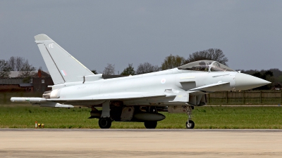 Photo ID 119282 by Carl Brent. UK Air Force Eurofighter Typhoon FGR4, ZK337