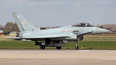 Photo ID 118369 by Carl Brent. UK Air Force Eurofighter Typhoon FGR4, ZK306