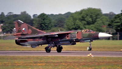 Photo ID 119091 by Peter Terlouw. Czech Republic Air Force Mikoyan Gurevich MiG 23ML, 2425