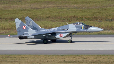 Photo ID 119169 by Maurice Kockro. Poland Air Force Mikoyan Gurevich MiG 29A 9 12A, 40