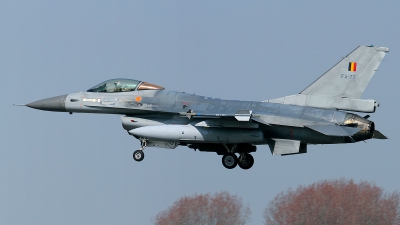 Photo ID 119214 by Rainer Mueller. Belgium Air Force General Dynamics F 16AM Fighting Falcon, FA 77