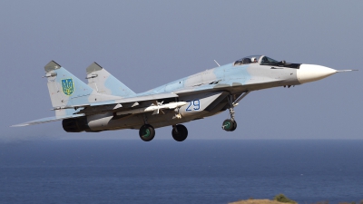 Photo ID 119339 by Chris Lofting. Ukraine Air Force Mikoyan Gurevich MiG 29 9 13, 29 BLUE