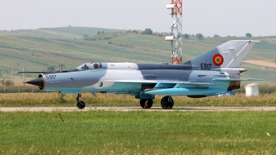 Photo ID 119402 by Petru DIMOFF. Romania Air Force Mikoyan Gurevich MiG 21MF 75 Lancer C, 5917