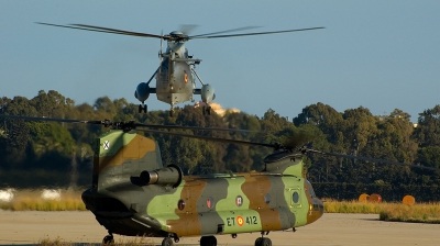 Photo ID 15542 by Santiago Cortelezzi. Spain Army Boeing Vertol CH 47D Chinook, HT 17 12