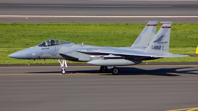 Photo ID 120079 by Alex Jossi. USA Air Force McDonnell Douglas F 15C Eagle, 78 0482