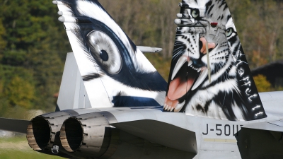 Photo ID 120502 by Martin Thoeni - Powerplanes. Switzerland Air Force McDonnell Douglas F A 18C Hornet, J 5011