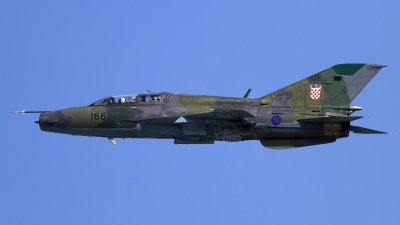 Photo ID 120755 by Chris Lofting. Croatia Air Force Mikoyan Gurevich MiG 21UMD, 166
