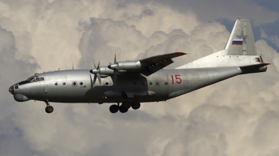 Photo ID 120594 by Chris Lofting. Russia Air Force Antonov An 12BK, 15 RED