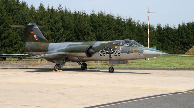 Photo ID 120638 by Thomas Urbild. Germany Air Force Lockheed F 104G Starfighter, 26 26