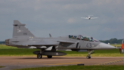 Photo ID 15664 by marcel Stok. Hungary Air Force Saab JAS 39D Gripen, 43