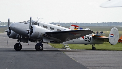 Photo ID 121444 by Niels Roman / VORTEX-images. Private Stichting Koninklijke Luchtmacht Historische Vlucht Beech Expeditor 3NMT D18S, PH KHV