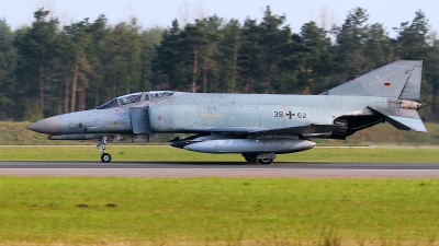 Photo ID 121401 by Rainer Mueller. Germany Air Force McDonnell Douglas F 4F Phantom II, 38 62