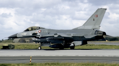 Photo ID 121285 by Joop de Groot. Denmark Air Force General Dynamics F 16A Fighting Falcon, E 178